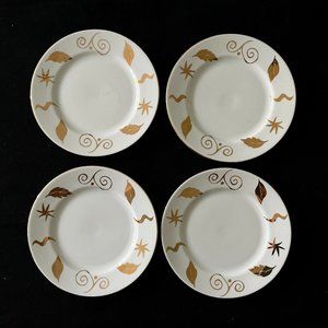 4 - Pier One Imports “Monno-Bangladesh” Luncheon/Dessert Plates 7 ¾”